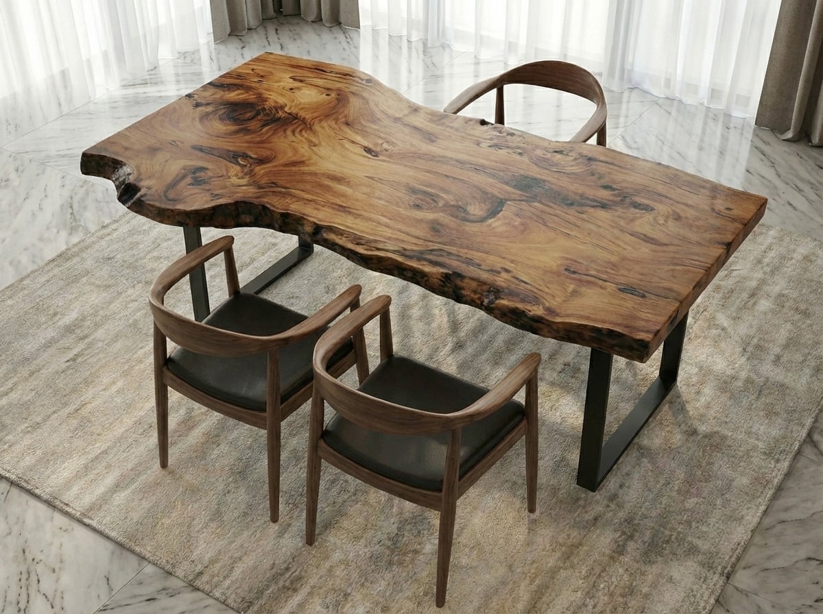 Premium】屋久杉（ヤクスギ）_1940×740-830-840×70_青山店_テーブル天