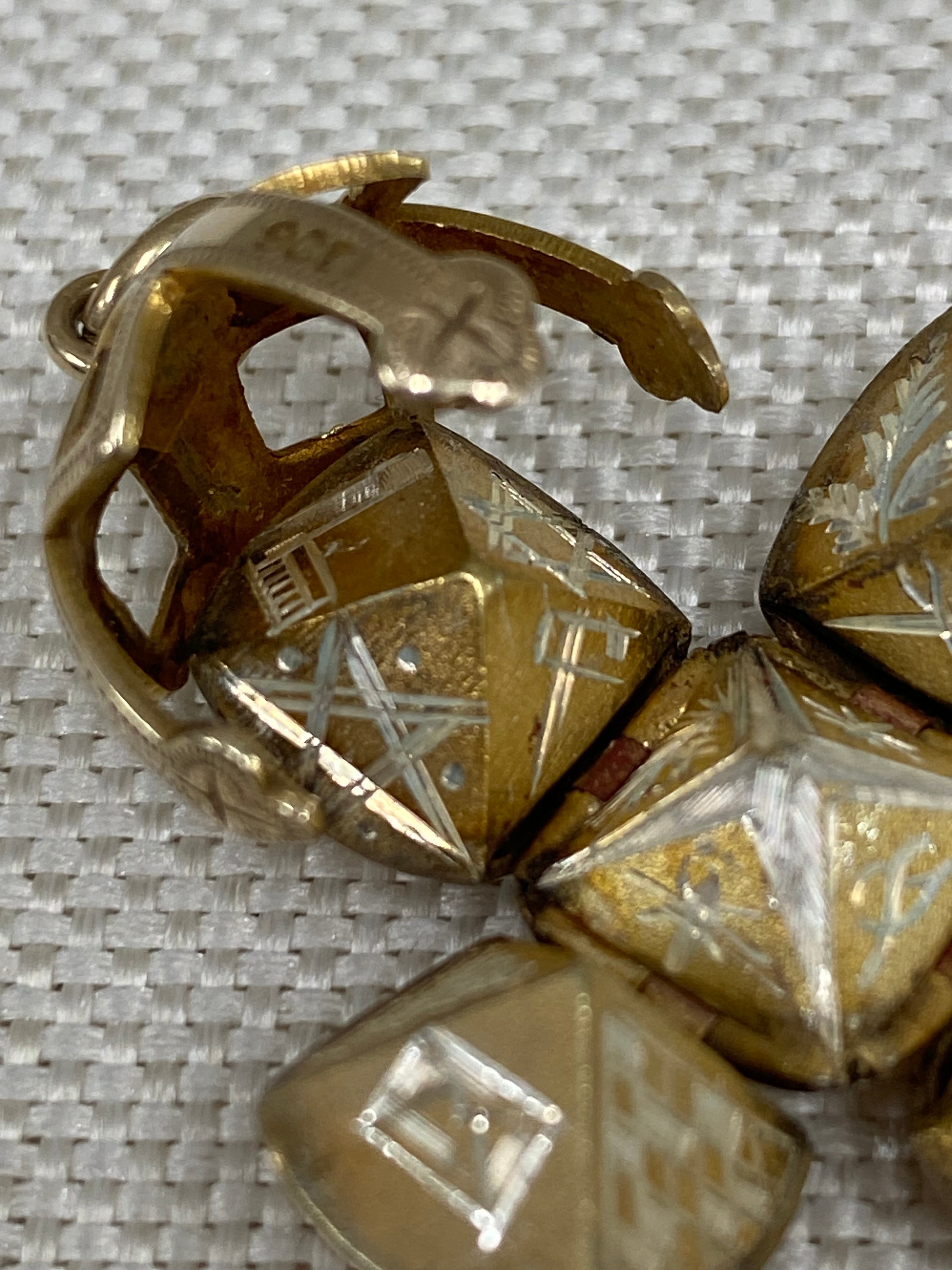 アンティークジュエリー【貴重】イギリス アンティーク フリーメイソン