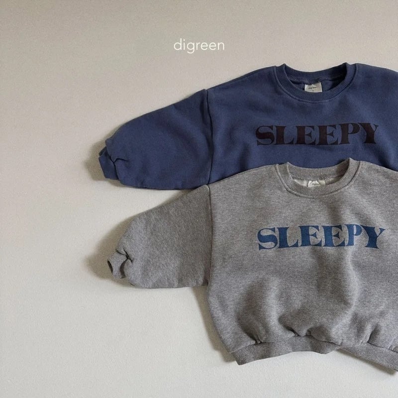 Digreen ディグリーン】 sleepyトレーナー(color:blue)【231101d