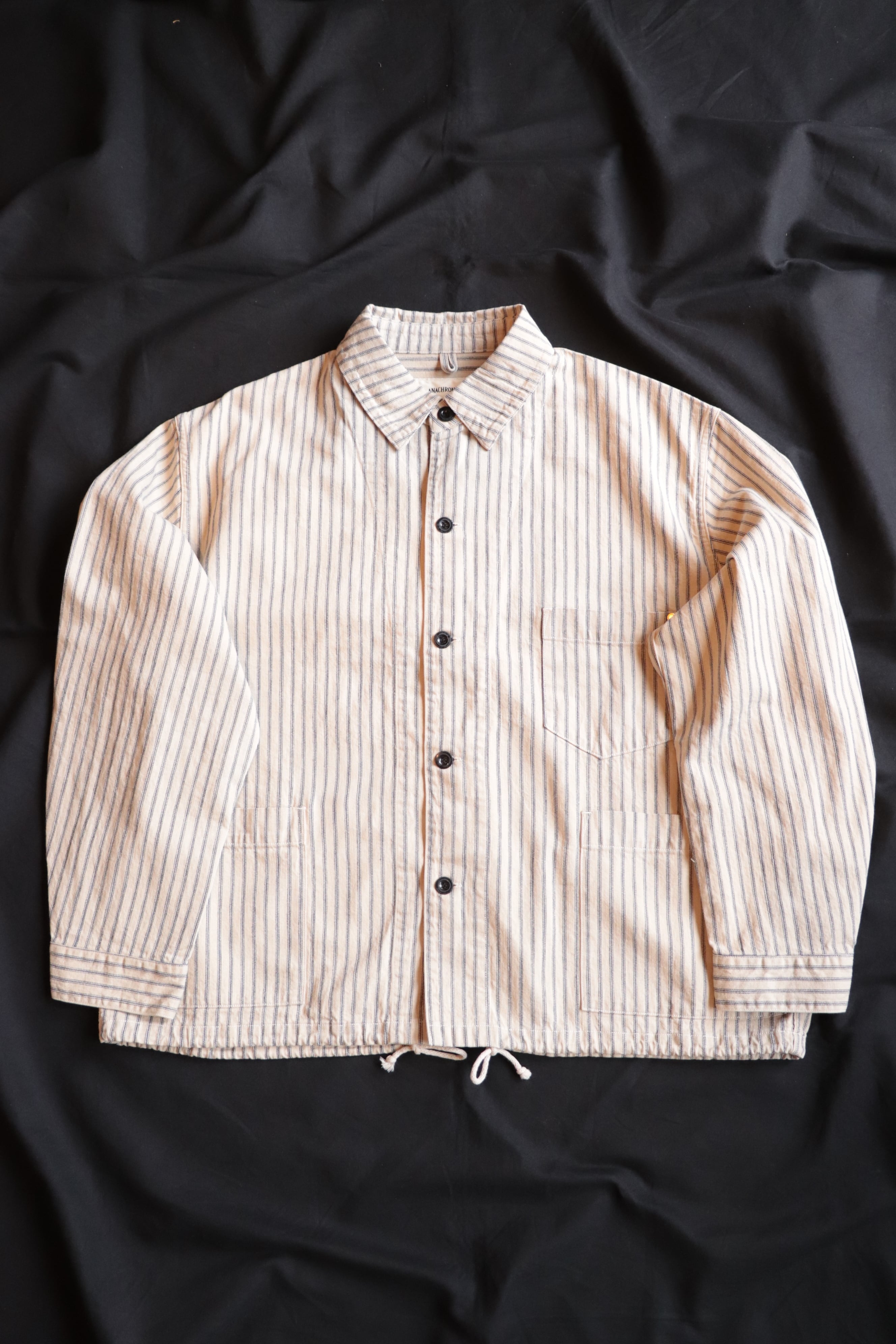 ANACHRONORM アナクロノーム COVERALL SHIRT Ⅱ シャツ ANACHRONORM/アナクロノーム COVERALL SHIRT Ⅱ HICKORY STRIPE