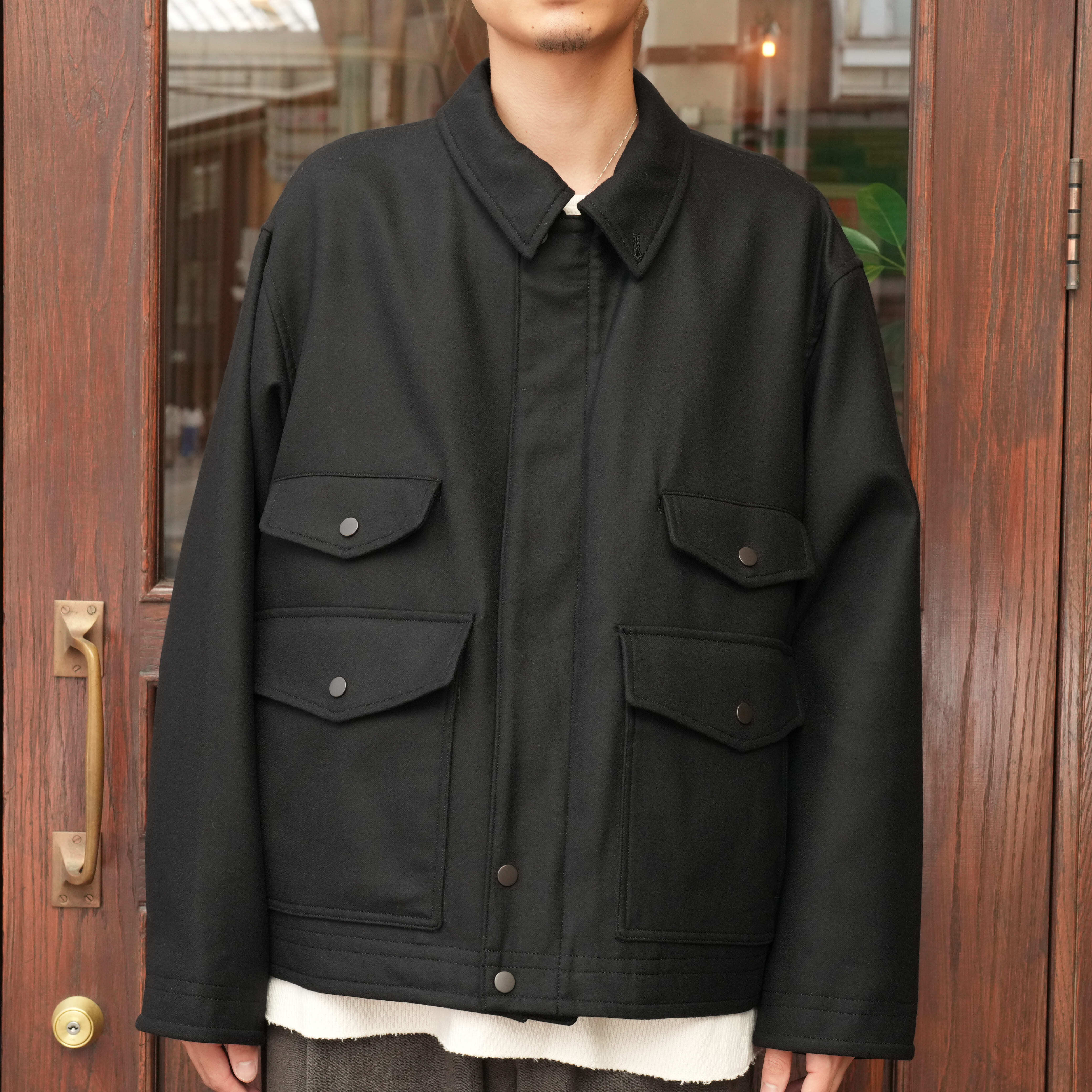 ジャケット・アウター 25aw SUPER FINE LIGHT MELTON DB JKT ULTERIOR(アルテリア) 25AW 