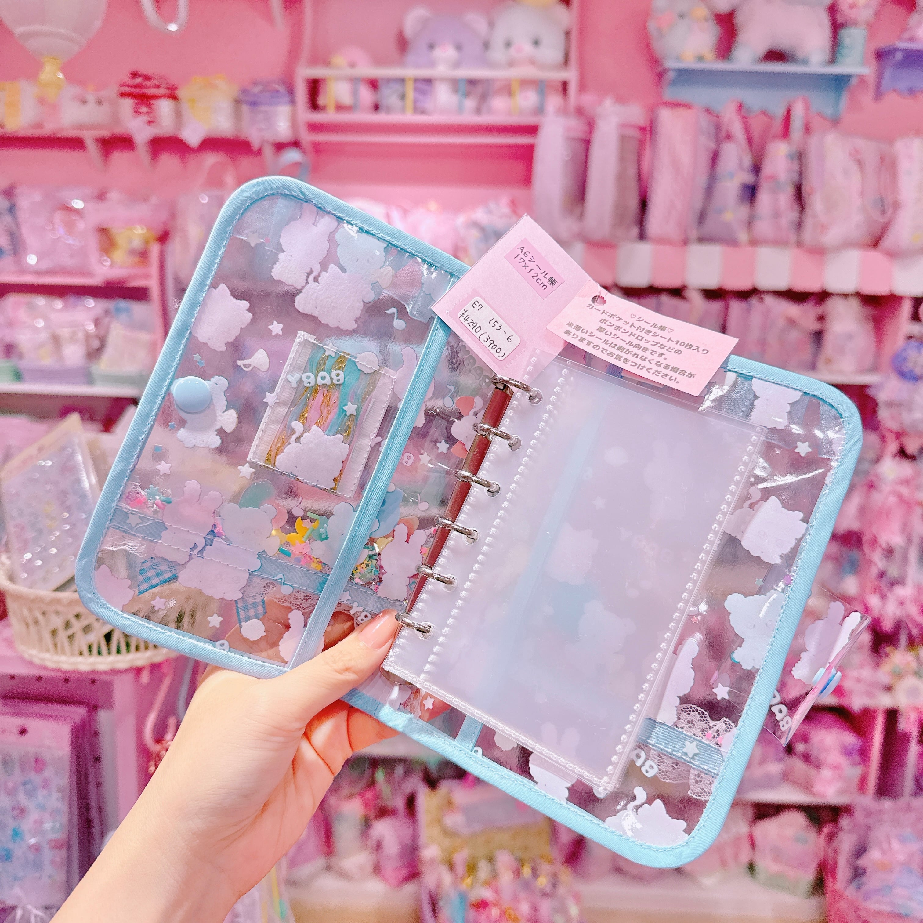 【E7】153-6 A6シール帳