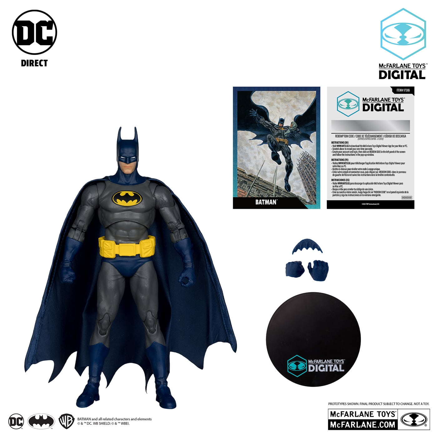 DC ダイレクト バットマン (No Man's Land) 7インチ アクション