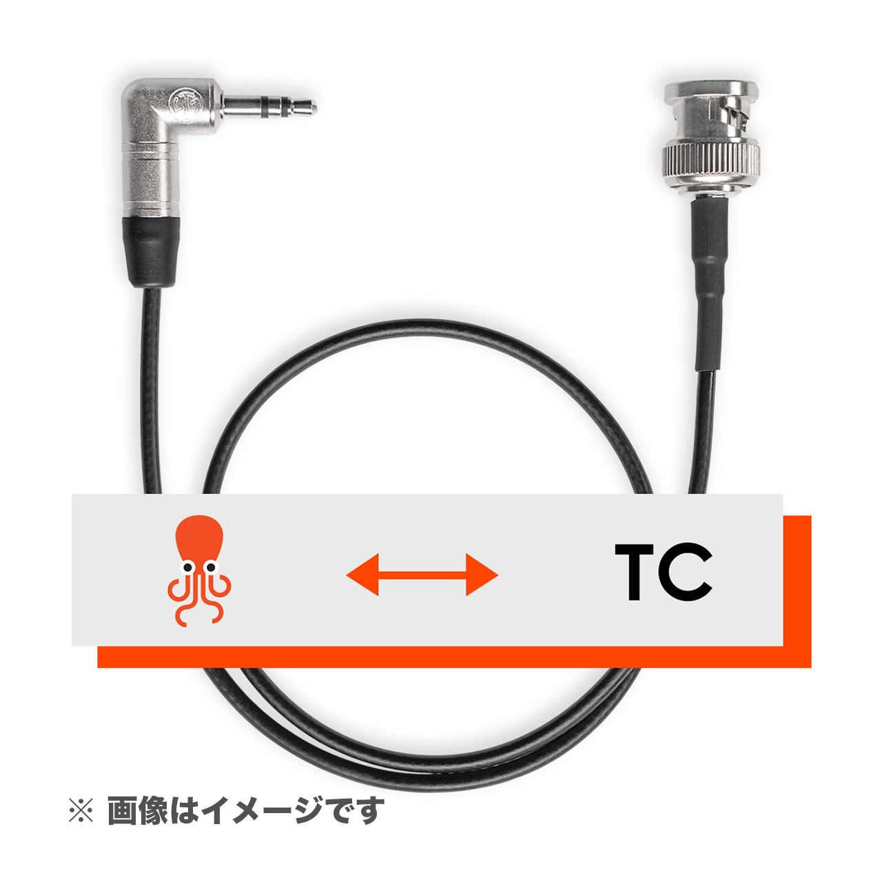Tentacle to straight BNC – タイムコードケーブル | 三友オンライン