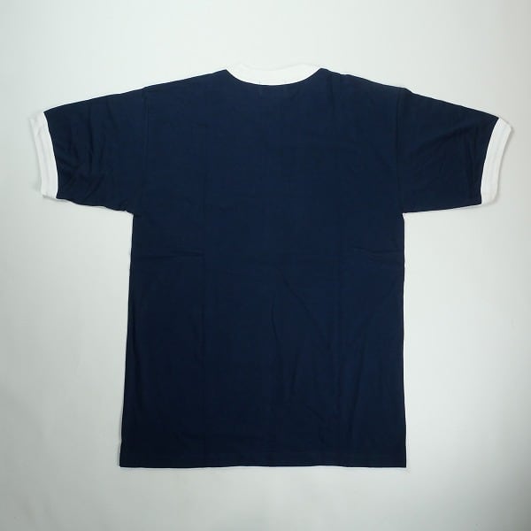 Size【L】 TENDERLOIN テンダーロイン TRIM TEE NAVY リンガーTシャツ