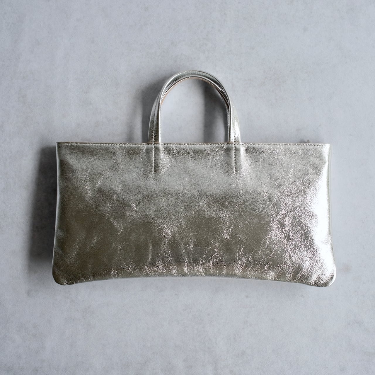 SS TOTE BAG 01 SILVER | qan:savi