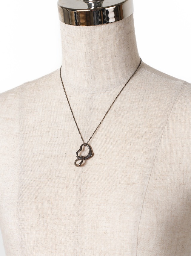 Tiffany&Co. ティファニー エルサ・ペレッティダブルオープンハート ネックレス