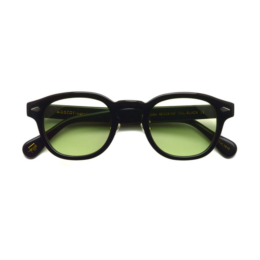 MOSCOT / LEMTOSH MP Sun / BLACK - Light GREEN レムトッシュエムピー