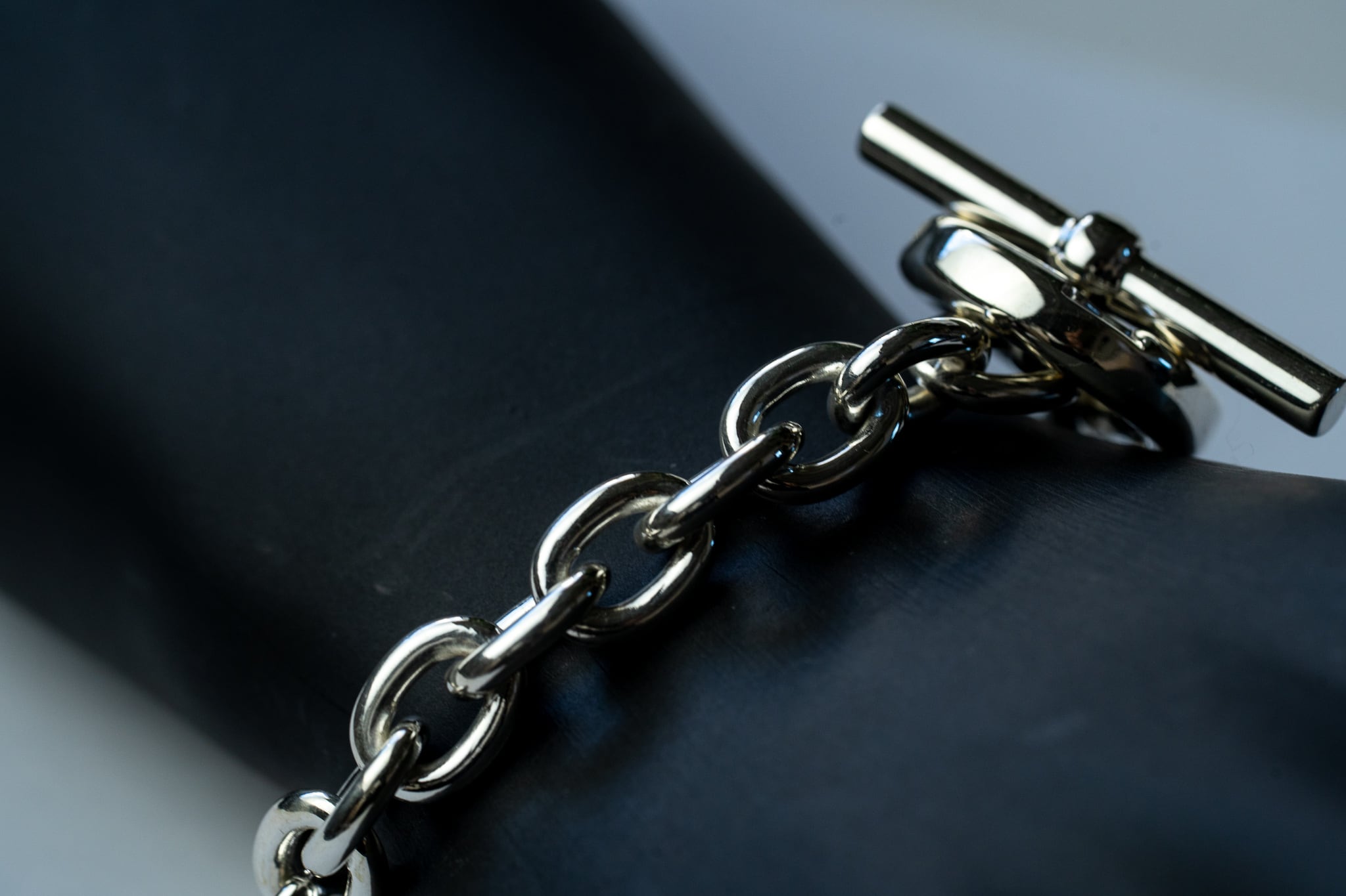 BN-034 Hook connect bracelet (Medium) | WAKAN SILVER SMITH online