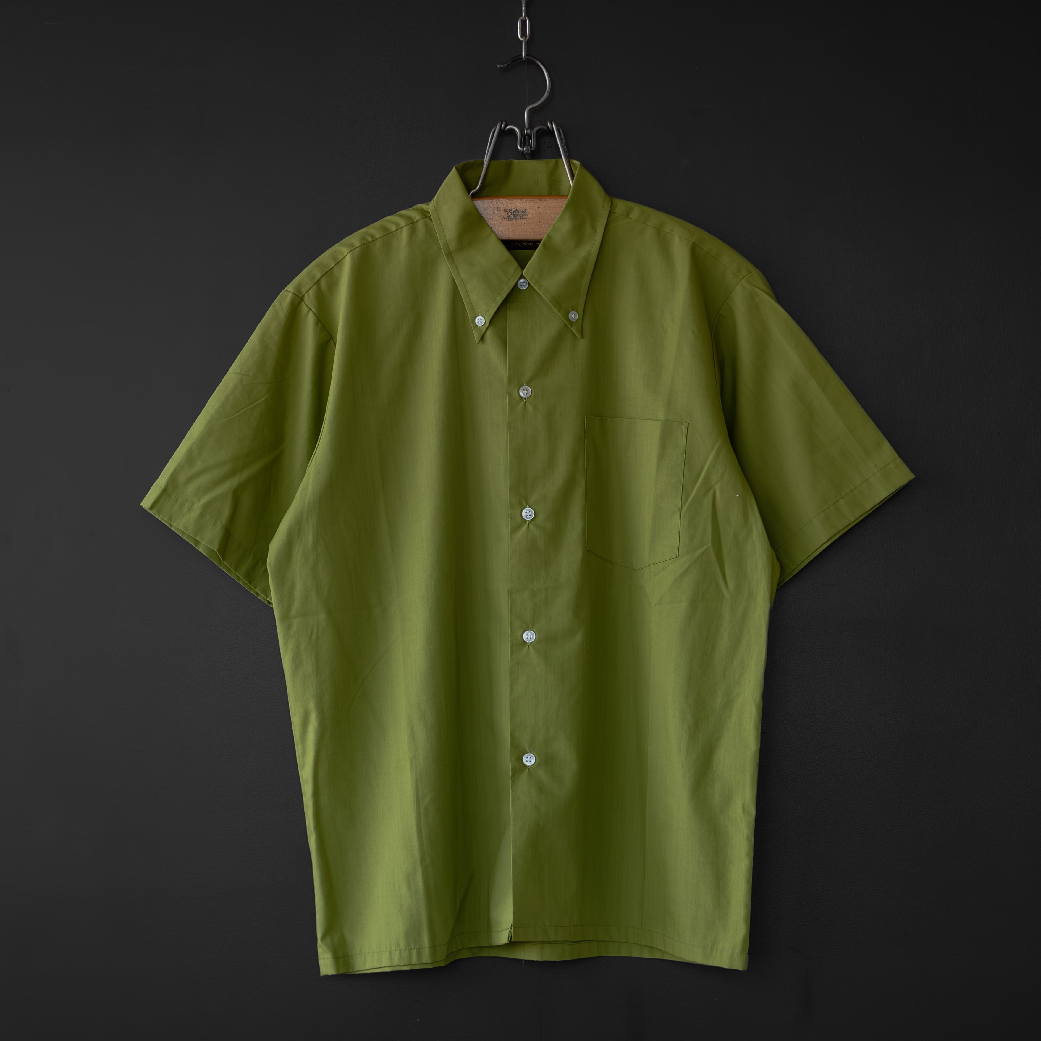 used- 【TOWNCRAFT】 60s s/s open collar shirt | dros dro