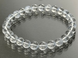 No.2458-1 デュモルチェライトインクォーツブレスレット