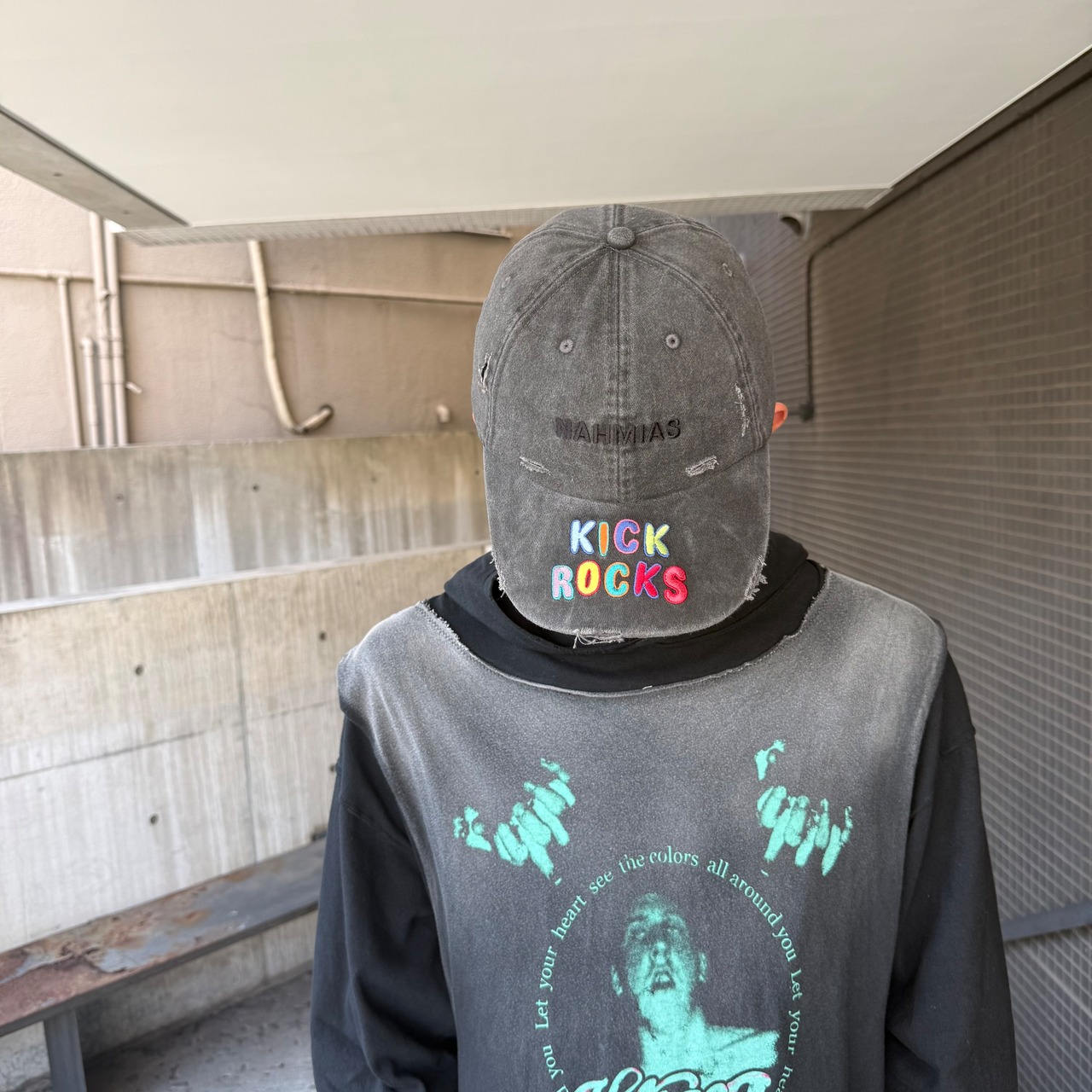 【NAHMIAS 】KICK ROCKS 6 PANEL HAT - 12