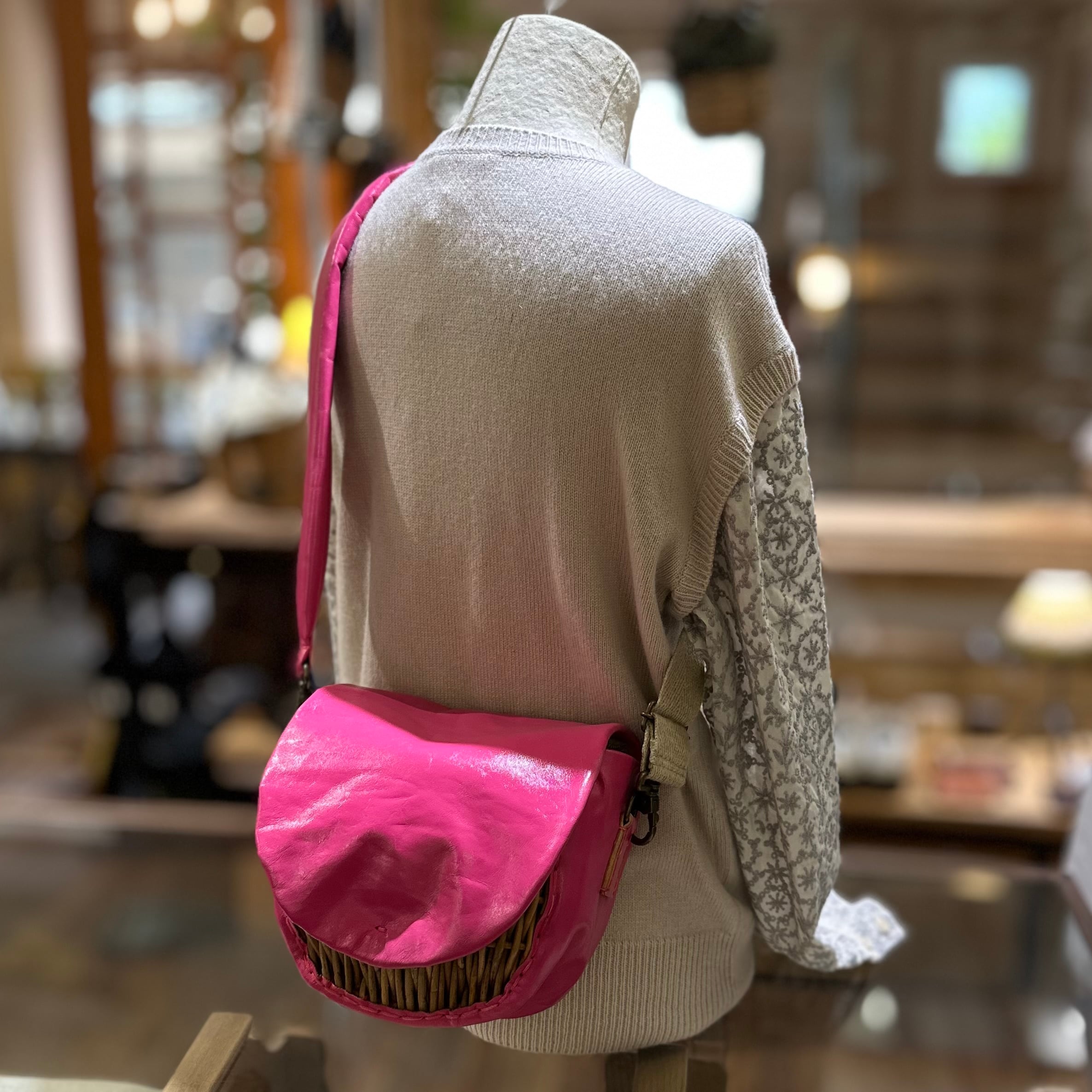 2024AW ebagos ボディバッグS・シャイニー PI | Rokkodo 