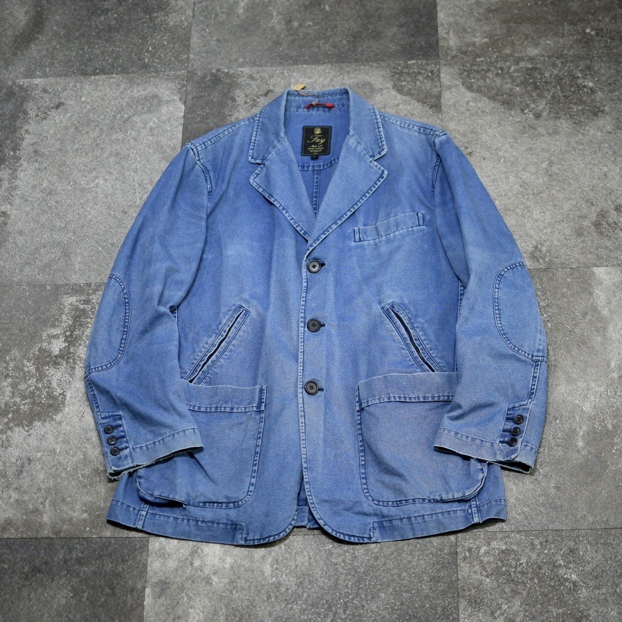 Fay design light canvas tailored jacket