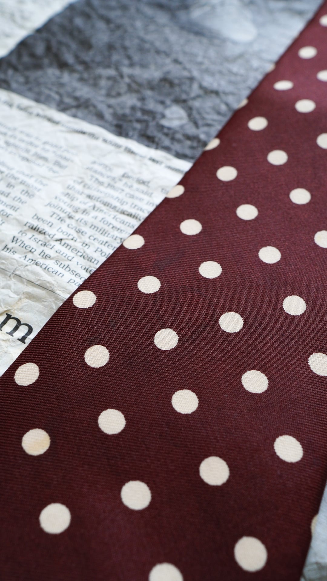 1960s】BROOKS BROTHERS ブルックスブラザーズ ドット柄 ネクタイ《黒