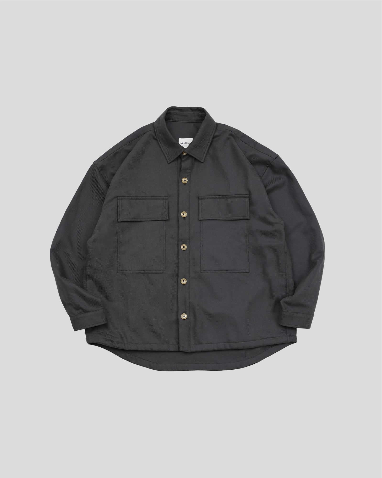 MM BIG POCKET CPO SHIRT JACKET CHARCOAL