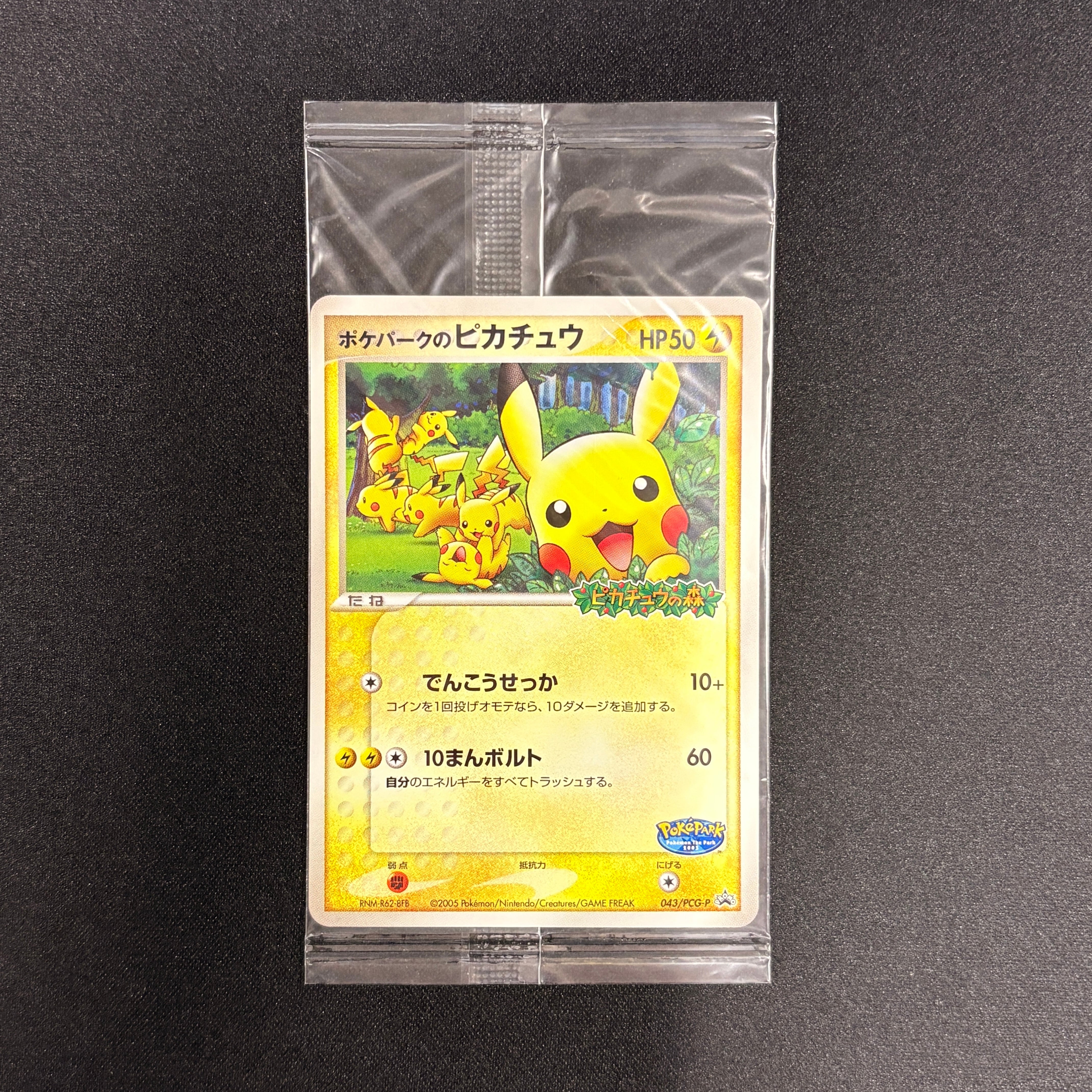 ポケパークのピカチュウ 未開封 043/PCG-P