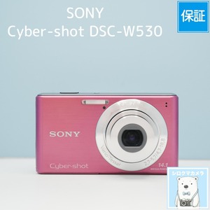 SONY Cyber-shot DSC-W530 デジカメ スマホ転送OK フルセット シロクマカメラ a7549