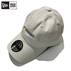 Microsoft Stone Cap New Era　マイクロソフト オフィシャル ロゴ キャップ ニューエラ製【8065600-stone】