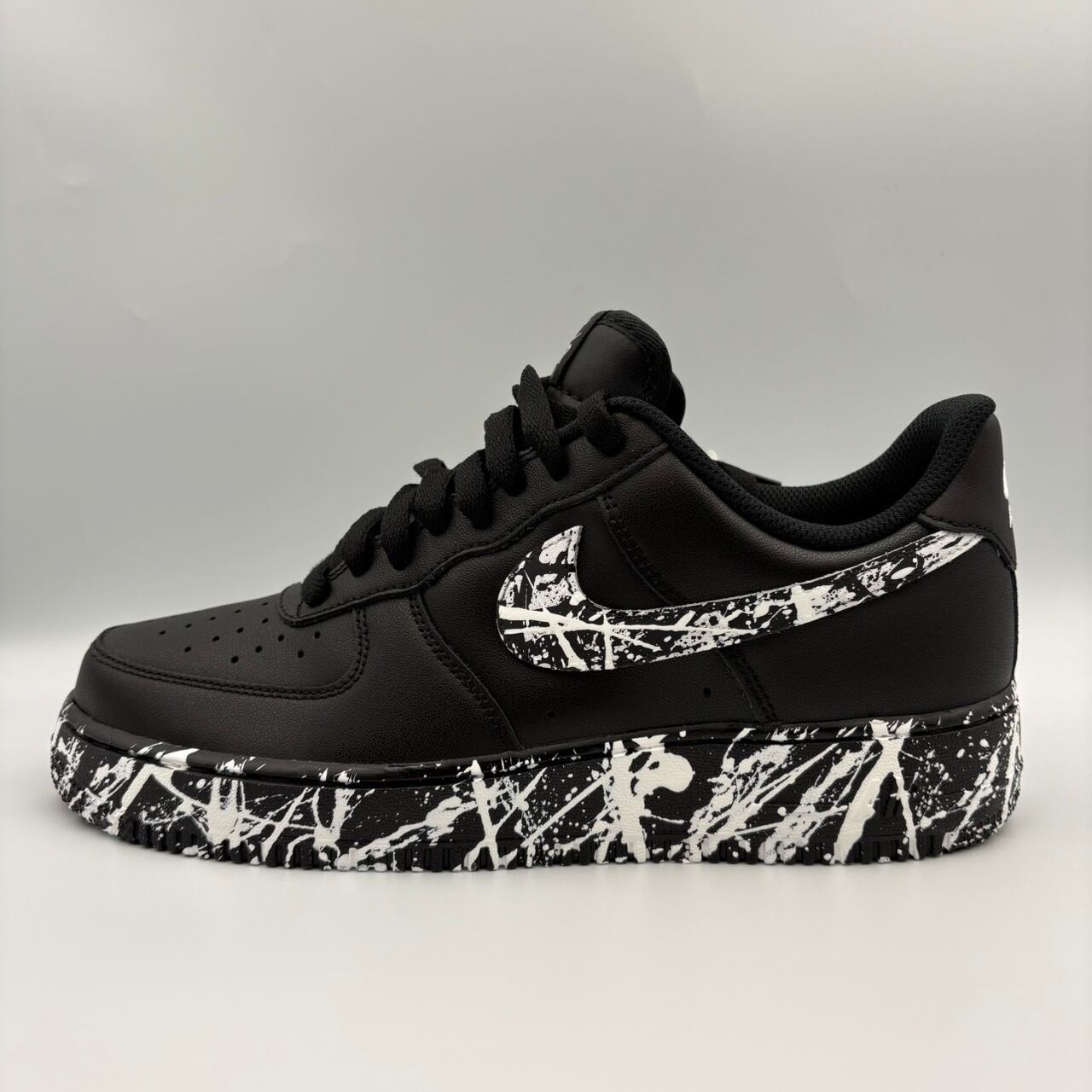 Nike airforce 1 black カスタム NIKE Air Force 1 カスタム ナイキ エアフォース1 | onecape select