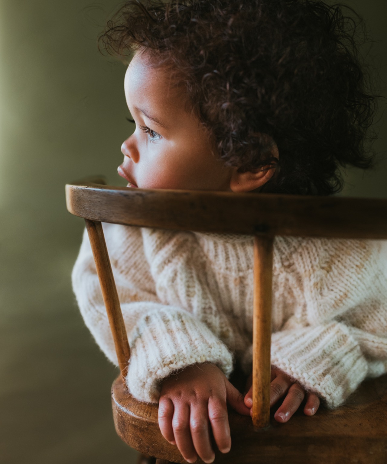 MABLI　BLEWOG PULLOVER - MOSS SPECKLE/D_2