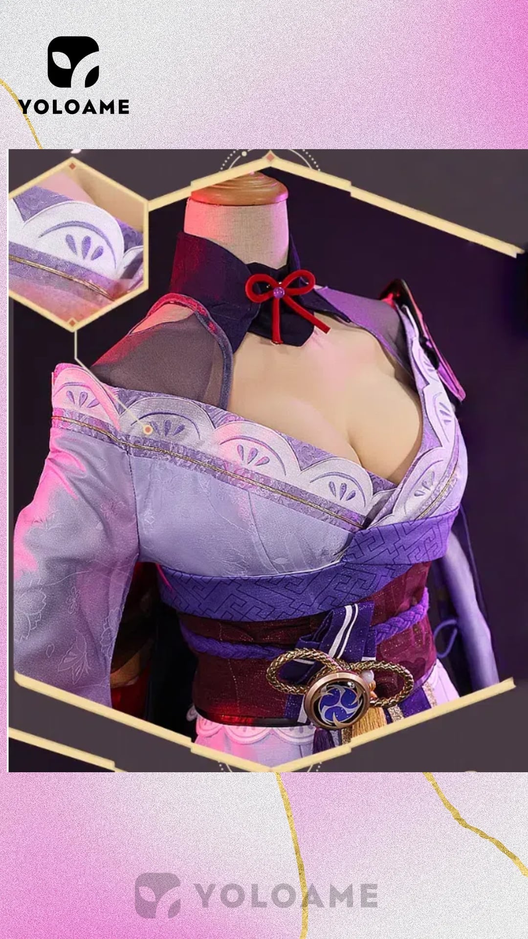 三分妄想 原神 雷電将軍 コスプレ 衣装 | YOLOAME公式コスプレ衣装
