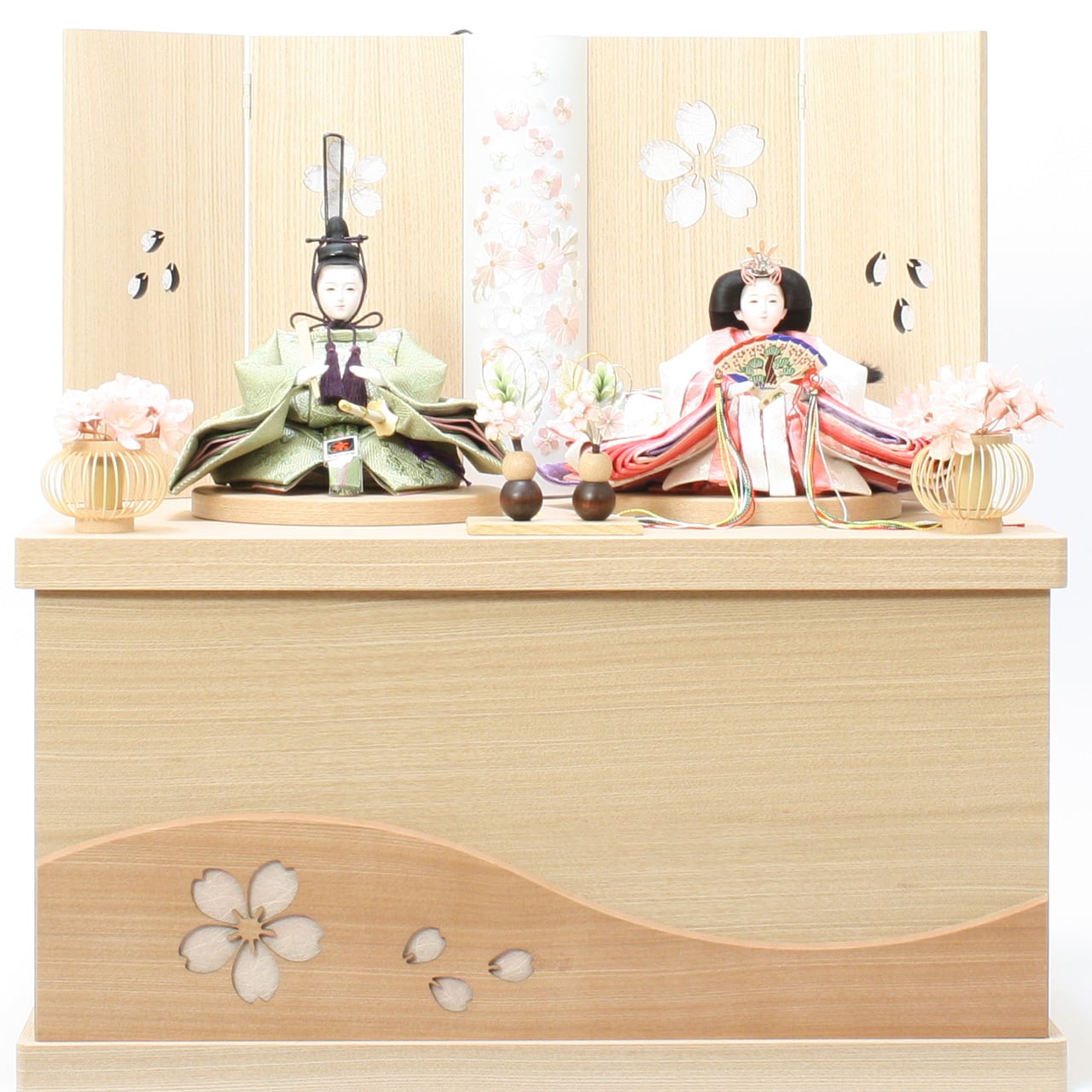 雛人形|ひな人形|初節句|コンパクト|おしゃれ|モダン|インテリア|プレミアム|こだわり|おすすめ|作家|《商品名》衣装着親王飾り 収納 京十二番 西陣織〔商品コード〕30320-0231-1〔品番〕T8-12-231