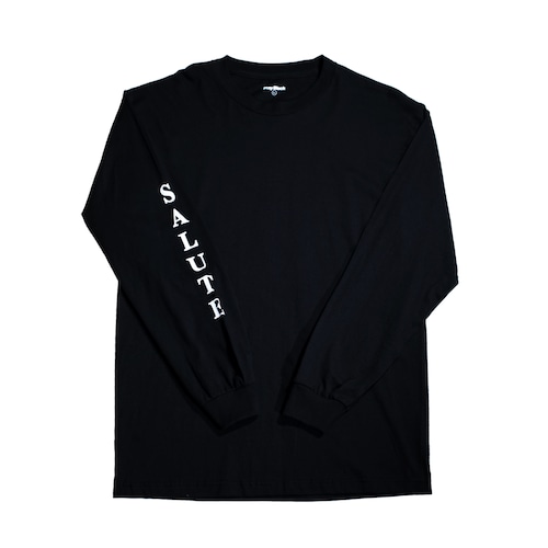 Stay Black SALUTE L/S TEE -Black