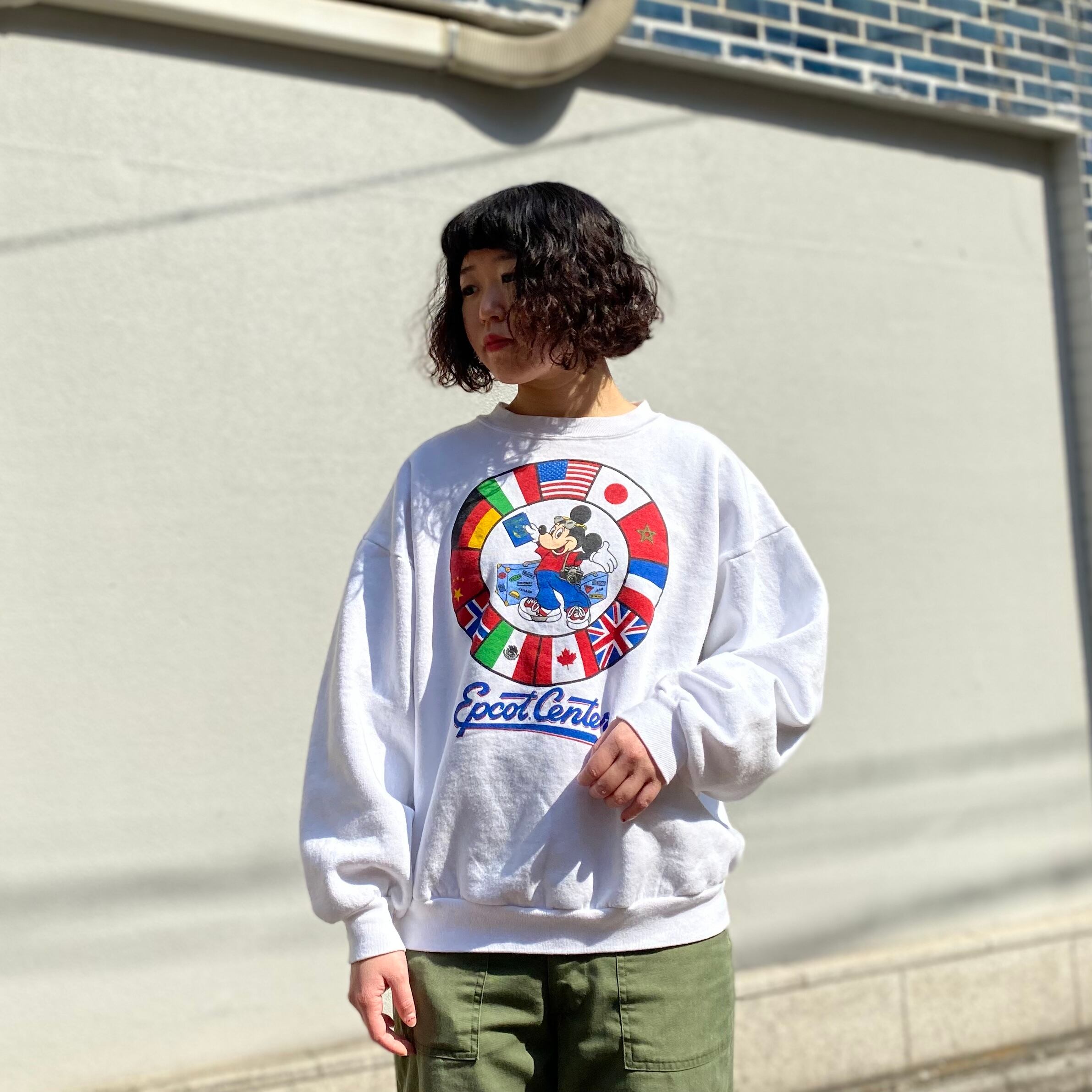 国内外の人気が集結 古着 Lacoste Disney ロング丈プリントパーカー ミニーマウス 国内外の人気が集結 古着 Lacoste Disney ロング丈プリントパーカー ミニーマウス