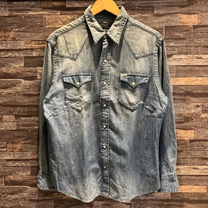RALPH LAUREN DENIM WESTERN SHIRT