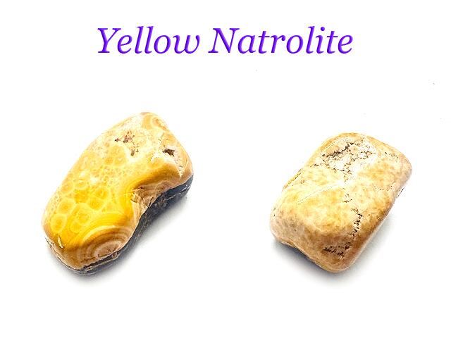 イエローナトロライト タンブル