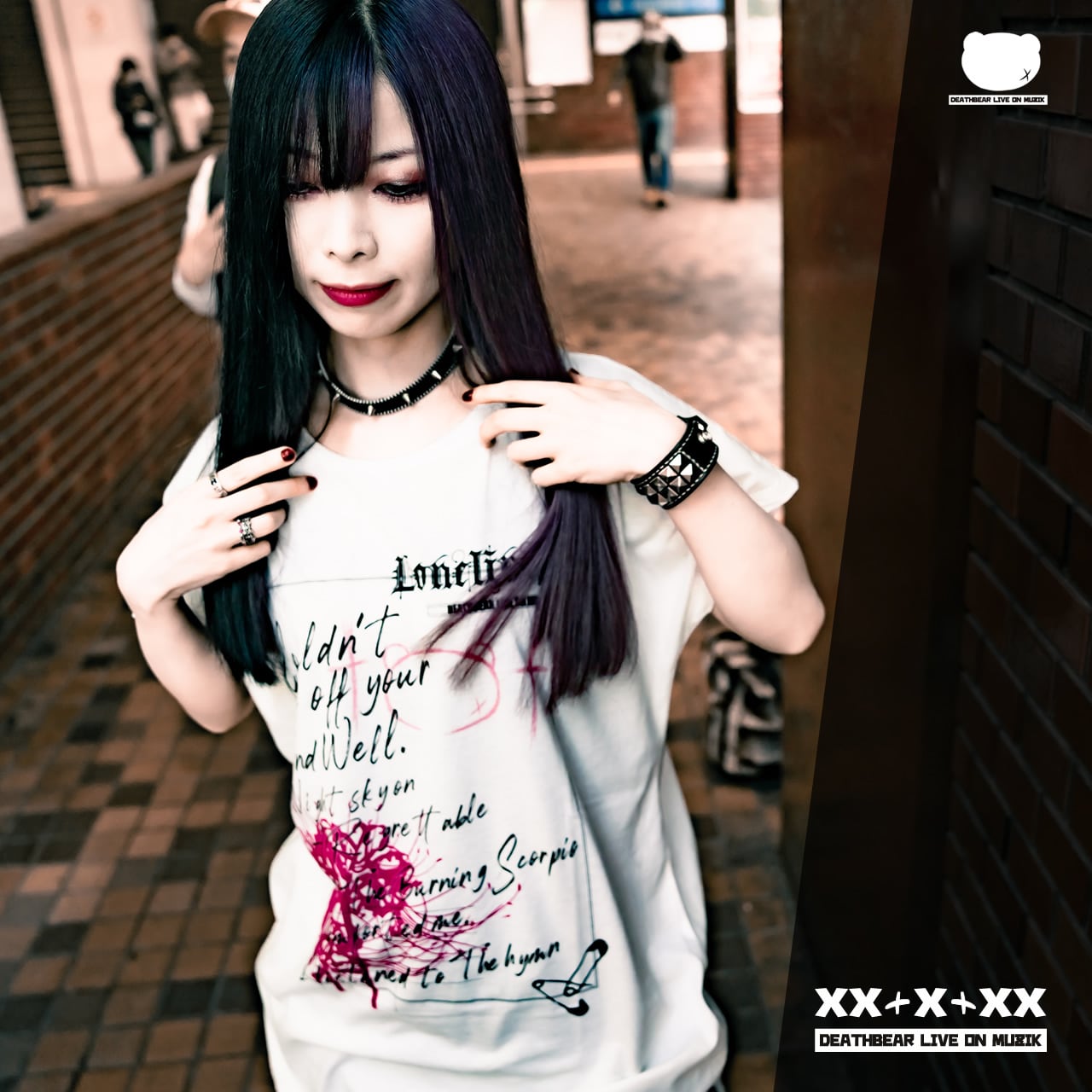 Red spider lily】T-SHIRTS / ONE PIECE TYPE | DEATHBEAR LIVE ON