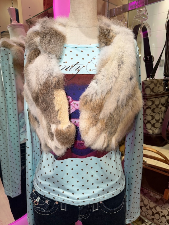 Vintage Fur Vest