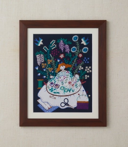 「花とわたしの物語」大きなフレーム