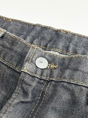 90s Levi’s 505 BLACK DENIM PANTS MADE IN USA Size W38L34→W37.5L34