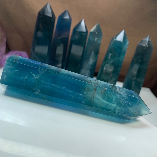 数量限定☆ランダム発送・ブルー×グリーン グラデーションフローライトポイント