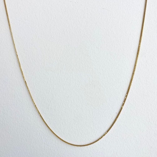 【14K-3-59】20inch 14K real gold chain necklace