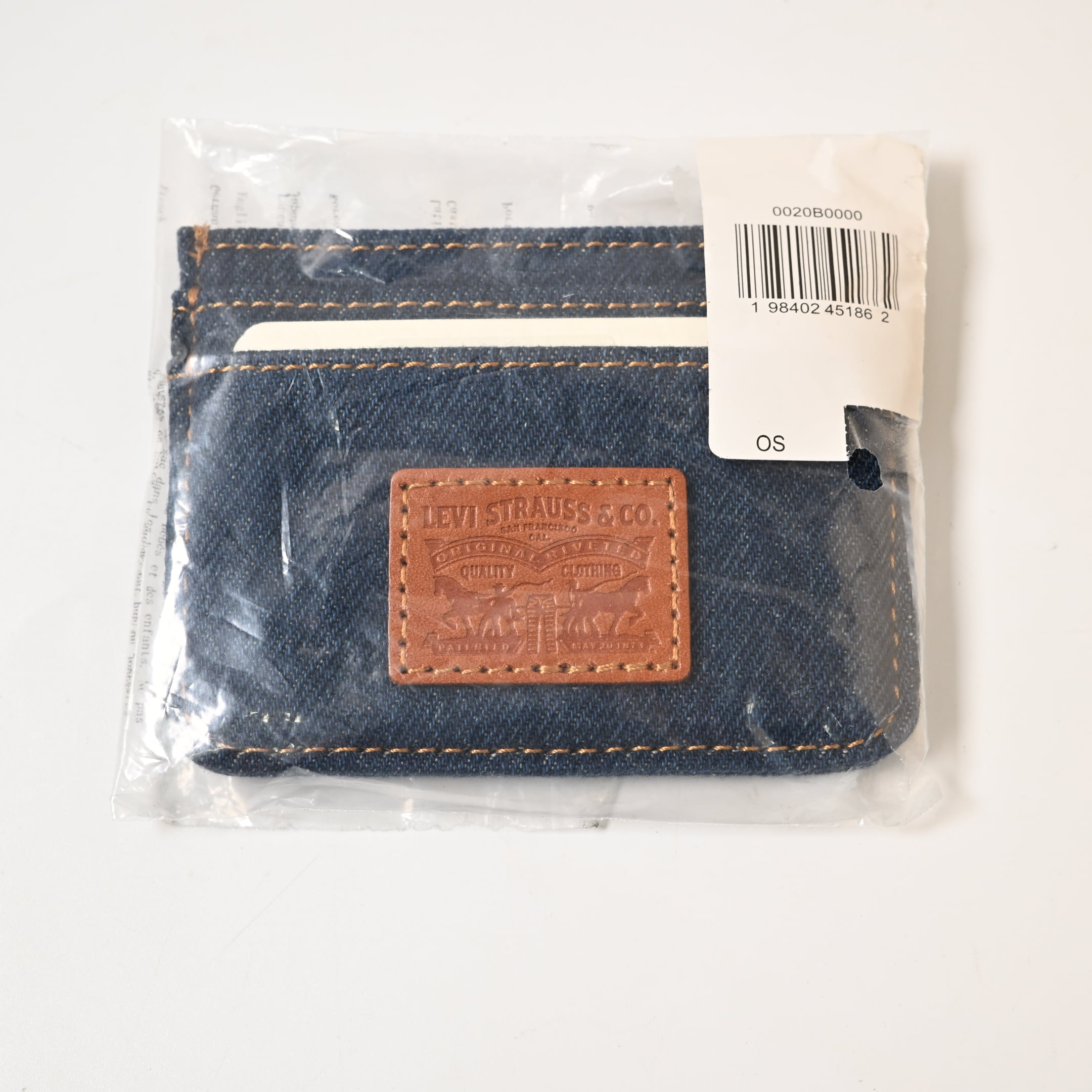 Levi's Denim Card Case | Button Works Store ボタンワークス
