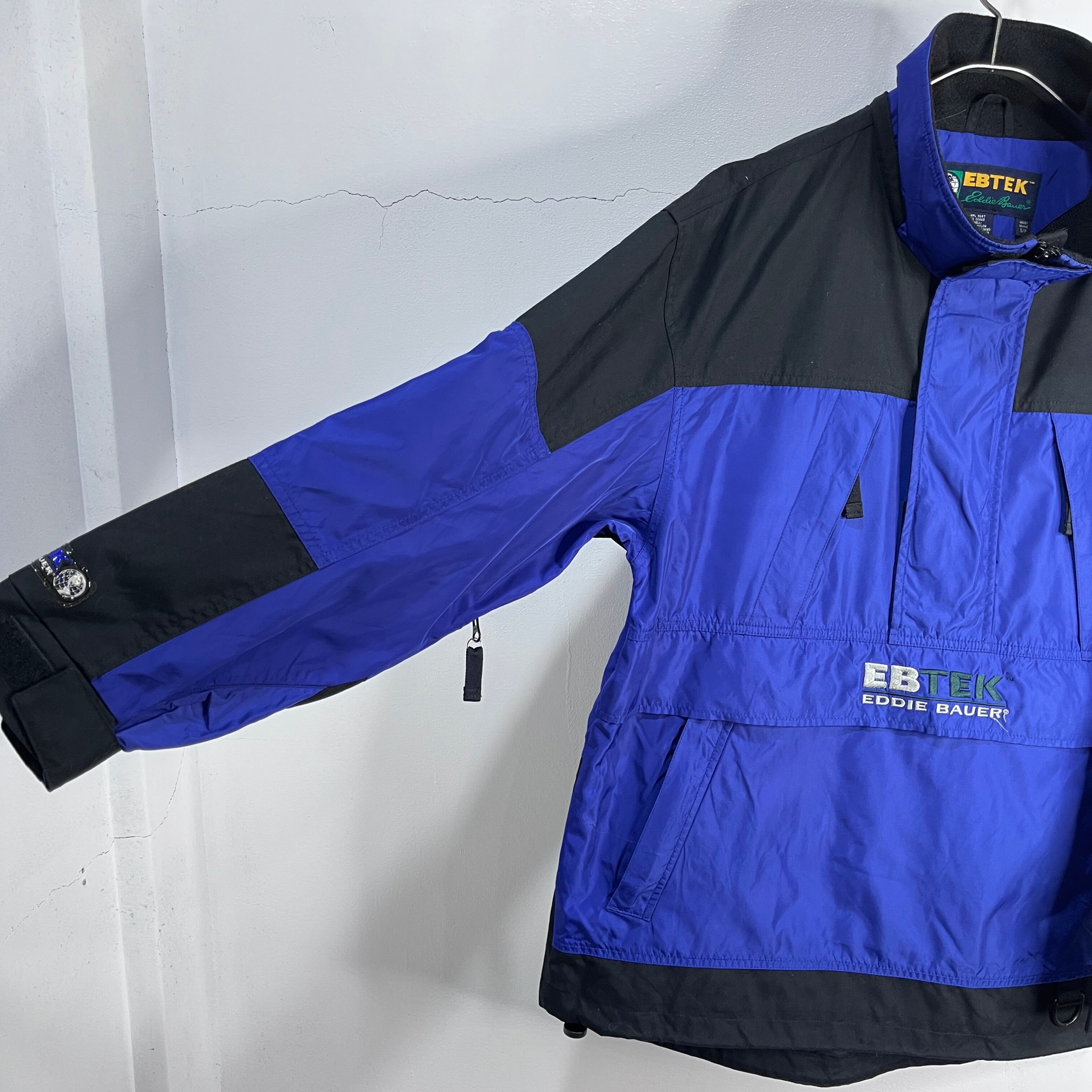 送料無料』レア90s EddieBauer EBTEK ナイロンアノラック 送料無料』レア90s EddieBauer EBTEK ナイロンアノラック