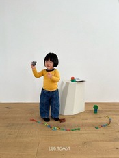 【取寄】EGG TOAST ｜サークルTシャツ｜秋服｜韓国子供服｜26/AT