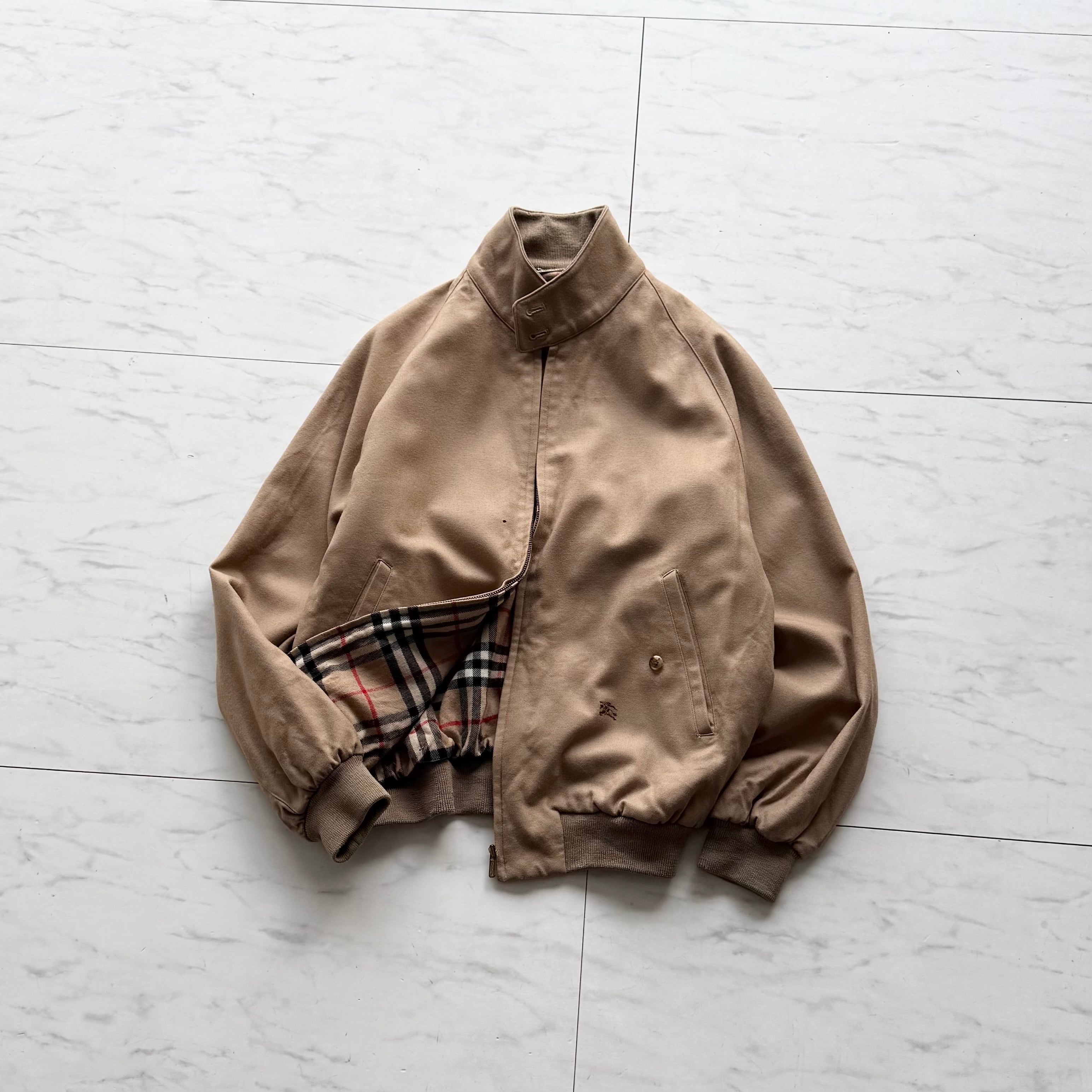 その他 90s Burberrys Harrington Jacket Size:L Vintage Thomas Burberry Harrington Jacket (NOS) - Cream size L | eBay