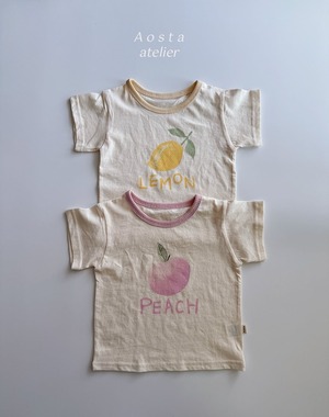予約 : Lemon Peach Tee〔aosta〕