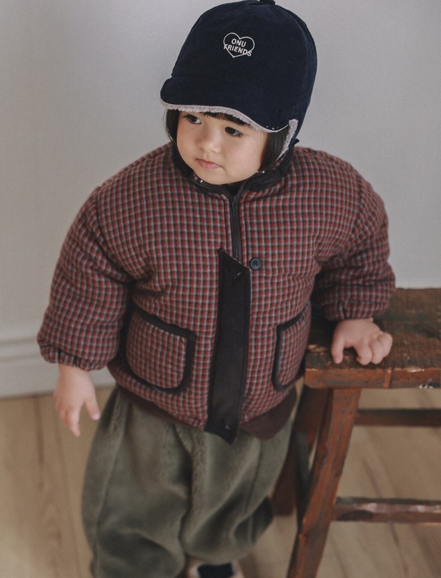 予約⌇onu/ Check padded jumper