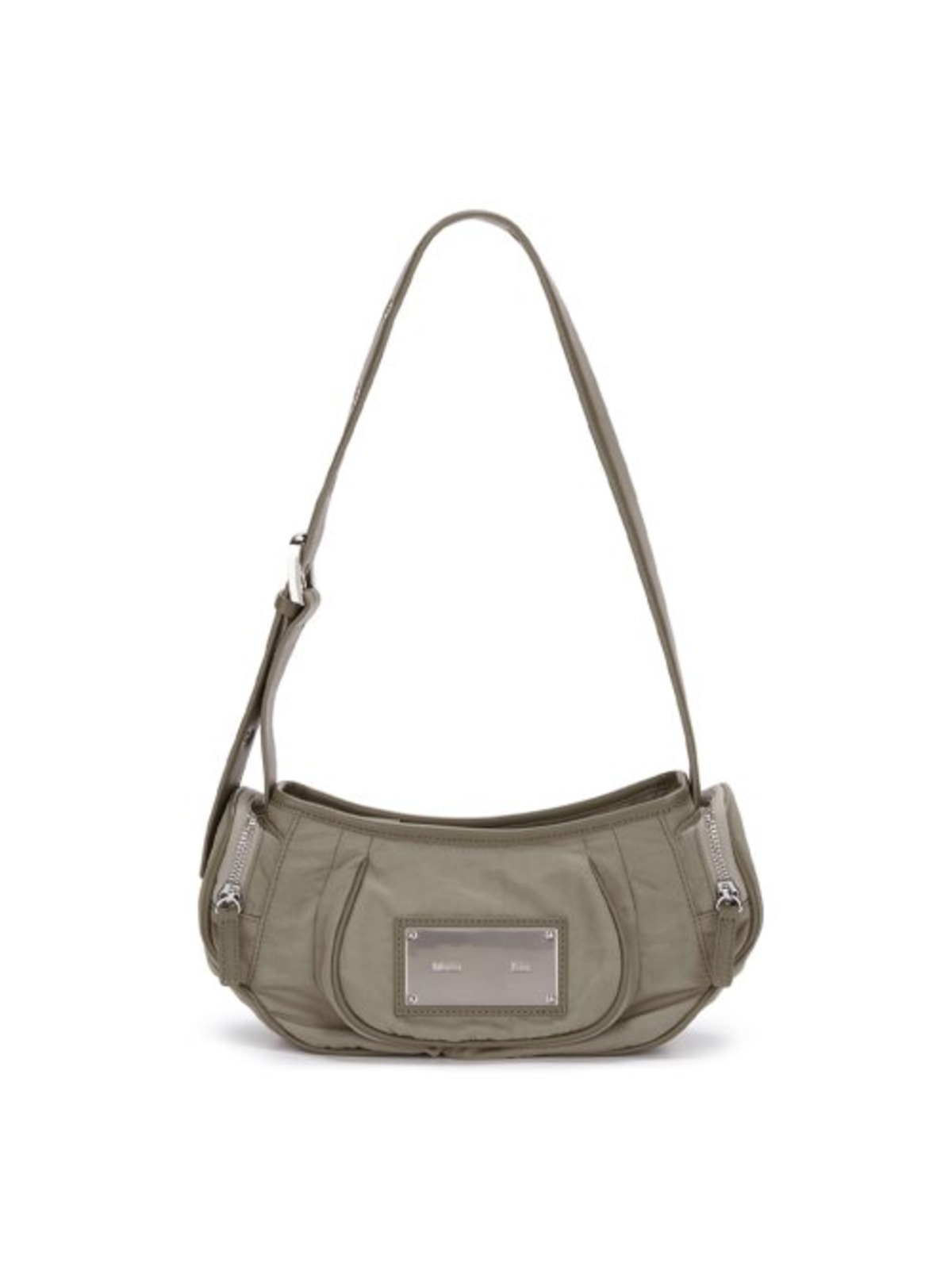 MATIN KIM] MADELEINE ROUND BAG IN LIGHT KHAKI | もごつ