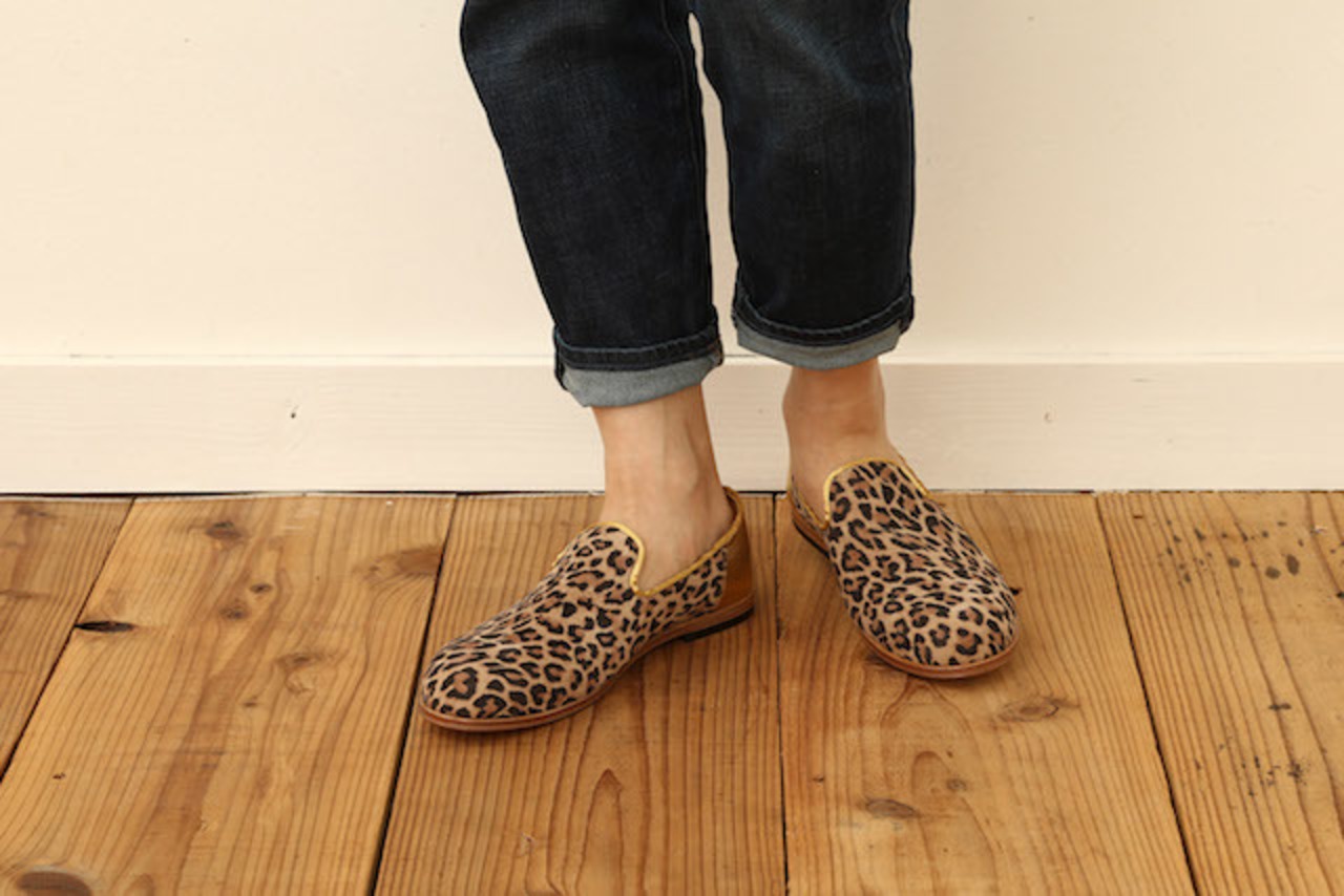 SLIP-ON SHOES (LEOPARD)