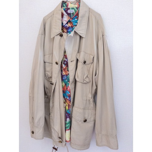 ARMANI JEANS Cotton Twill Field Jacket