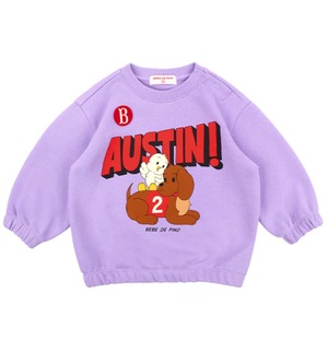 [BEBE DE PINO] Austin dachund baby sweatshirt 正規品 韓国ブランド 韓国ファッション 韓国代行 韓国通販 ベベドピノ bebedepino 日本 店舗 韓国 子供服