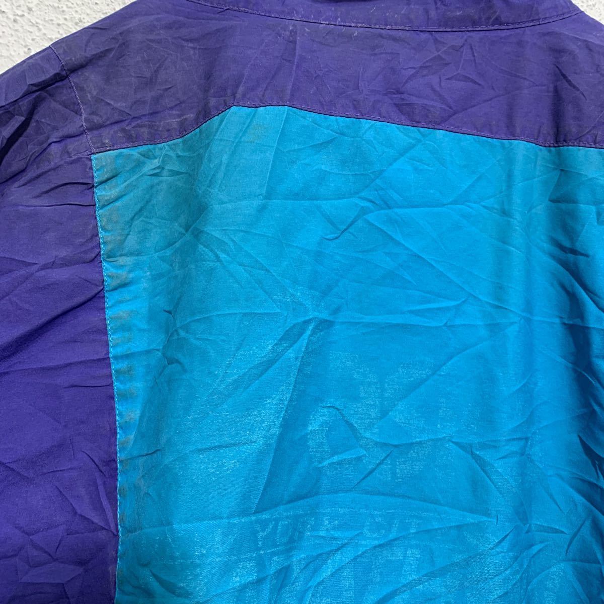 asics ジップアップ ナイロンジャケット XL ビッグサイズ グリーン