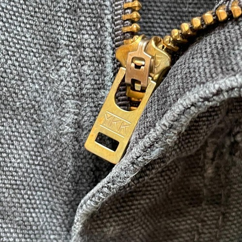 メキシコ製 ブラック ダブルニー Carhartt B136 BLK 42×34 詳細写真8