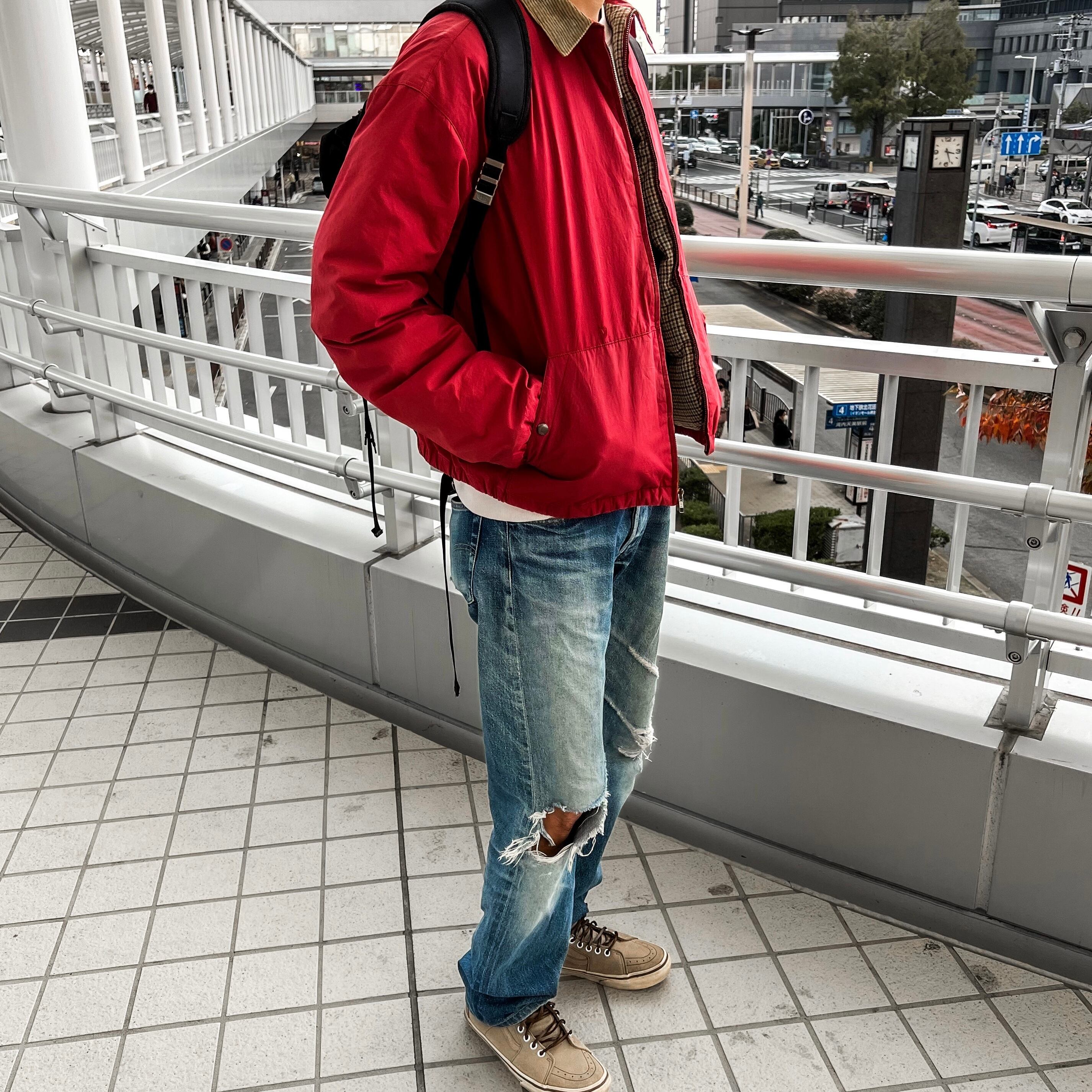 90s ［polo sportsman］Down jacket red ポロスポーツマン ダウン